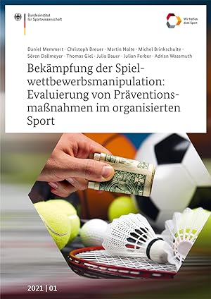 Seller image for Bekaempfung der Spielwettbewerbsmanipulation: Evaluierung von Praeventionsmassnahmen im organisierten Sport for sale by moluna