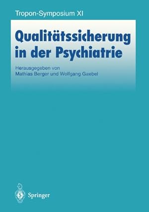 Seller image for Qualittssicherung in der Psychiatrie for sale by BuchWeltWeit Ludwig Meier e.K.