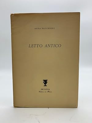 Imagen del vendedor de Letto antico a la venta por Coenobium Libreria antiquaria