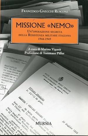 Imagen del vendedor de Missione ''Nemo''. a la venta por LIBET - Libreria del Riacquisto