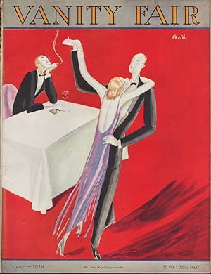 Seller image for Vanity Fair 1924 June Magazine for sale by William Chrisant & Sons, ABAA, ILAB. IOBA, ABA, Ephemera Society