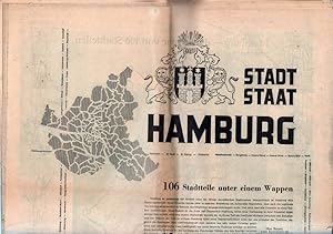 Stadtstaat Hamburg. 106 Stadtteile unter einem Wappen. [Sonderausgabe der Tageszeitung "Die Welt"...