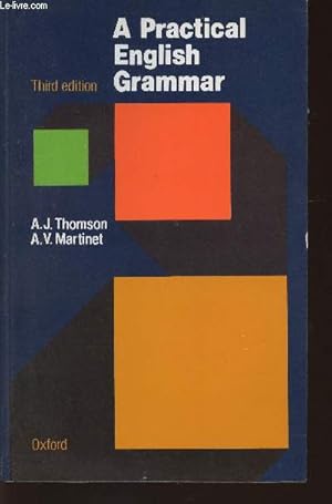 Seller image for A practical English Grammar- Third edition for sale by Le-Livre