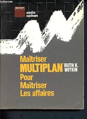 Bild des Verkufers fr Matriser multiplan - Pour matriser les affaires zum Verkauf von Le-Livre
