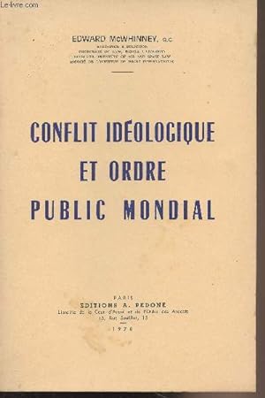 Bild des Verkufers fr Conflit idologique et ordre public mondial zum Verkauf von Le-Livre