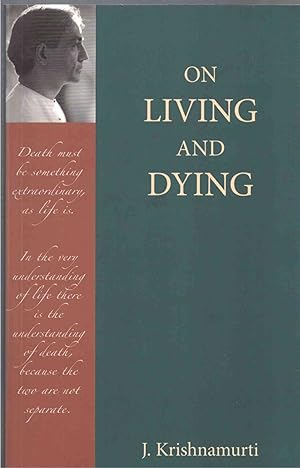 Bild des Verkufers fr On Living and Dying zum Verkauf von Crossroad Books