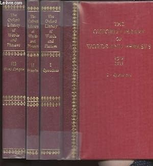 Bild des Verkufers fr The concise Oxford library of words and phrases Tomes I, II et III (3 volumes) zum Verkauf von Le-Livre