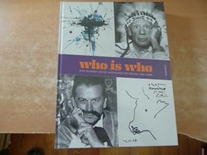 Imagen del vendedor de Who is who: Eddy Novarro und die Avantgarde der 50er bis 70er Jahre (Novarro, Dali, Beuys, Magritte, Ernst, Breton, Picasso, Chagall, Calder, Zadkine, van Dongen, Tzara, Warhol, Johns, Bellmer, Braque, de Chirico, Dewasne, Duchamp, Foujita, Giacometti, Hamaguchi, Hamilton, Hartung, Hch, Lhote, Lichtenstein, Lipchitz, Mathieu, Michaux, Miro, Moore, Mushanokoji, Ray, Serra, Severini, Tobey, a la venta por Gebrauchtbcherlogistik  H.J. Lauterbach