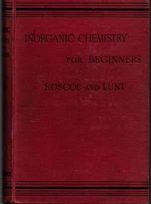 Imagen del vendedor de Inorganic Chemisty for Beginners a la venta por PEMBERLEY NATURAL HISTORY BOOKS BA, ABA