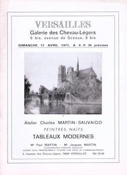 Image du vendeur pour Tableaux Modernes. (Atelier Charles Martin-Sauvaigo) April 17, 1977. Lots 1-208. mis en vente par Wittenborn Art Books