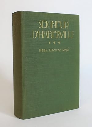 Imagen del vendedor de Seigneur D'Haberville (The Canadians of Old): A Romance of the Fall Of New France a la venta por Minotavros Books,    ABAC    ILAB