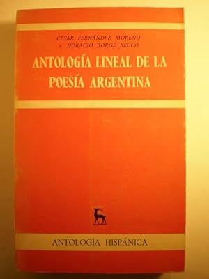 Imagen del vendedor de Antologa lineal de la poesa argentina a la venta por Librera Antonio Azorn