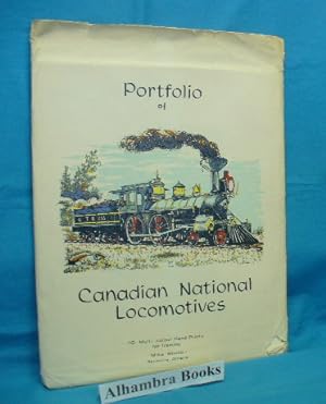 Bild des Verkufers fr Portfolio of Canadian National Locomotives - 10 Multi Colour Hand Prints for Framing zum Verkauf von Alhambra Books