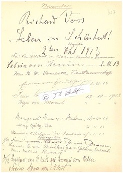 Imagen del vendedor de RICHARD VO (Richard Voss, 1851-1918) deutscher Schriftsteller, Bibliothekar der Wartburg, unterhielt homosexuelle Beziehungen in hchsten Kreisen a la venta por Herbst-Auktionen