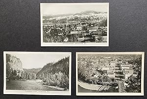 Seller image for [Bird's-Eye Views] 3 c. 1930's Real Photo Postcards of Princeton, B.C. for sale by Harropian Books,  IOBA