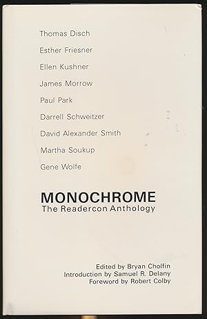 Seller image for Monochrome : The Readercon Anthology for sale by DreamHaven Books
