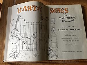 BAWDY SONGS and BACKROOM BALLADS.: Arraged for Piano , Guitar, and Voice.