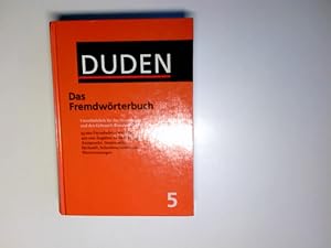 Seller image for Duden, Das Fremdwrterbuch : hrsg. von der Dudenred. Red. Bearb. Ursula Kraif . for sale by Antiquariat Buchhandel Daniel Viertel