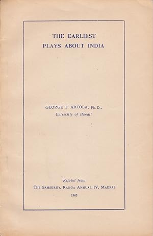 The Earliest Plays About India