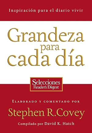 Imagen del vendedor de Grandeza Para Cada Dia (Hardcover) (Spanish Edition) a la venta por Von Kickblanc