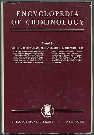 Seller image for Encyclopedia of Criminology for sale by Between the Covers-Rare Books, Inc. ABAA
