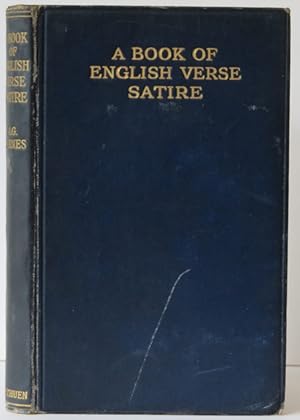 A Book of English Verse Satire