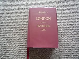 Bild des Verkufers fr London and Its Environs 1900 (Facsimile Hardback) zum Verkauf von Peter Rhodes