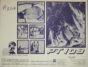 Seller image for PT-109 Synopsis Sheet 1963 Cliff Robertson, Robert Culp for sale by AcornBooksNH
