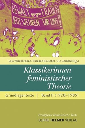 Image du vendeur pour Klassikerinnen feministischer Theorie mis en vente par moluna