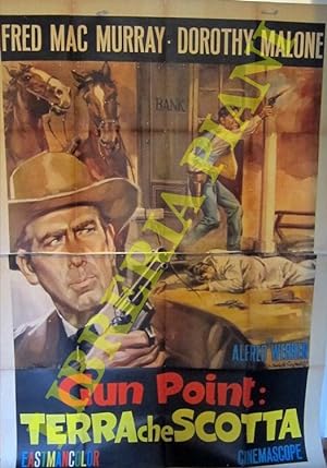 Gun Point: Terra che scotta. Regia di Alfred L. Werker, con Fred MacMurray, Dorothy Malone, Walte...