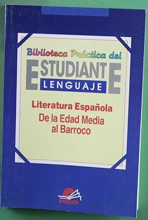 Imagen del vendedor de Literatura : de la edad media al barroco a la venta por Librera Alonso Quijano