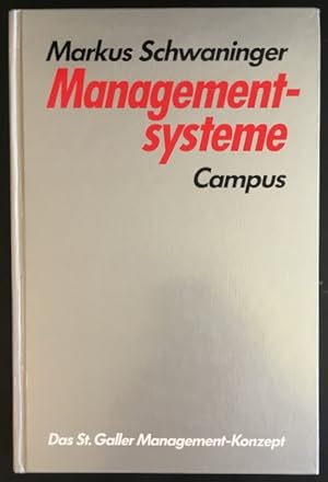 Seller image for Managementsysteme. for sale by Antiquariat Im Seefeld / Ernst Jetzer