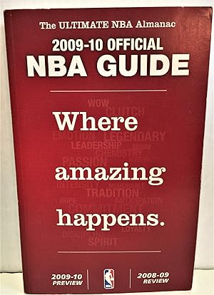Seller image for 2009-10 Official NBA Guide (National Basketball Association) for sale by Philosopher's Stone Books