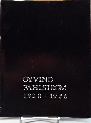 Image du vendeur pour Oyvind Fahlstrom 1928-1976 mis en vente par Structure, Verses, Agency  Books
