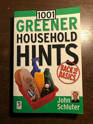 Seller image for 1001 GREENER HOUSEHOLD HINTS for sale by Happyfish Books