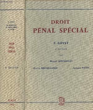 Imagen del vendedor de Droit pnal spcial - 8e dition a la venta por Le-Livre