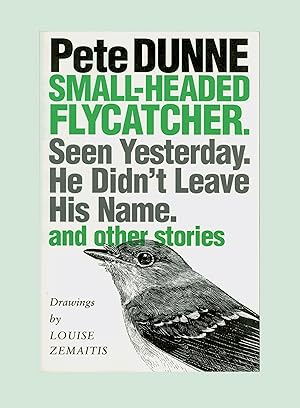 Small - Headed Flycatcher Seen Yesterday. He Didn't Leave His Name & Other Stories by Pete Dunne....