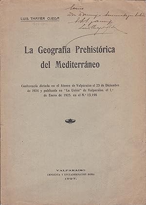 La Geografia Prehistorica del Mediterraneo [Prehistoric Mediterranean Geography]