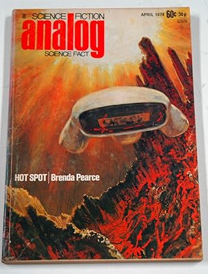 Seller image for ANALOG Science Fiction/ Science Fact: April, Apr. 1974 ("The Time-Traveler") for sale by Preferred Books