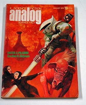 Imagen del vendedor de ANALOG Science Fiction/ Science Fact: August, Aug. 1974 a la venta por Preferred Books