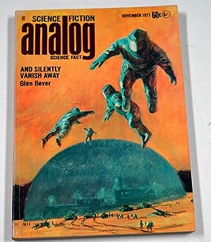 Immagine del venditore per Analog Science Fact & Fiction November 1971 (Nov.) venduto da Preferred Books