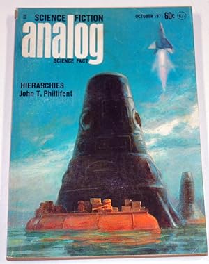 Bild des Verkufers fr Analog Science Fiction: October 1971 zum Verkauf von Preferred Books