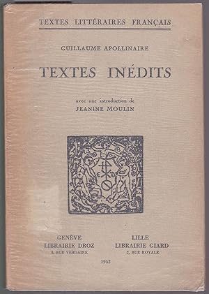 Textes Inédits