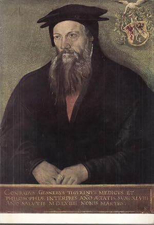 Bild des Verkufers fr Konrad Gessner ( 1516 - 1565 ). Sonderbeilage zur Dezembernummer 1965 der Schweizer Monatshefte. zum Verkauf von Antiquariat Carl Wegner