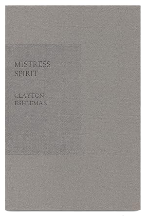 Imagen del vendedor de Mistress Spirit a la venta por Arundel Books