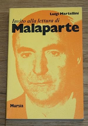 Bild des Verkufers fr Invito alla lettura di CURZIO MALAPARTE. zum Verkauf von Antiquariat Gallenberger