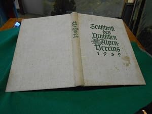 Zeitschrift des Deutschen Alpen-Vereins. Bd. 70. Jahrgang 1939. Jahrbuch und Ergänzungsband zu de...