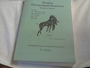 Image du vendeur pour Deutsches Gebrauchshund-Stammbuch .Begrndet von Hegewald Jahrgang 102 ( 54650 - 55943 / B314- B 385 ) mis en vente par Versandhandel Rosemarie Wassmann