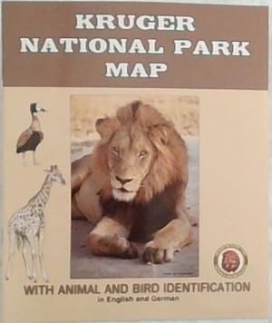 Bild des Verkufers fr KRUGER NATIONAL PARK MAP: With Animal and Bird Identification in English and German zum Verkauf von Chapter 1