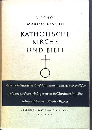 Imagen del vendedor de Katholische Kirche und Bibel. a la venta por books4less (Versandantiquariat Petra Gros GmbH & Co. KG)